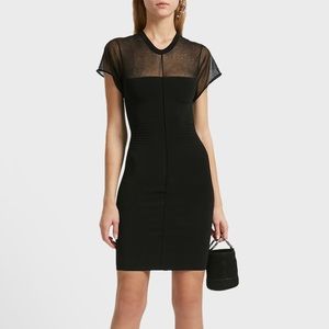 NWT Alexander Wang Bodycon Cap Sleeve Dress